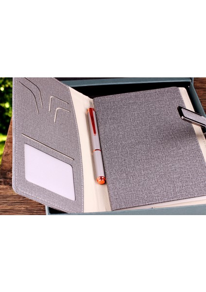 Kişiye Özel Isim Baskılı Gri Hediyelik Set, Iş Hediyesi Doktora Avukata Mühendise Makam Hediyesi indirimleri