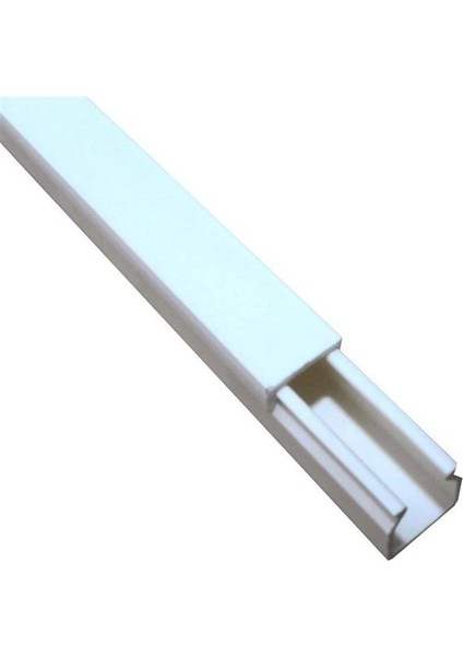 1 Boy 2 Metre 25X25 mm Beyaz Kablo Kanalı Yapışkanlı 343109