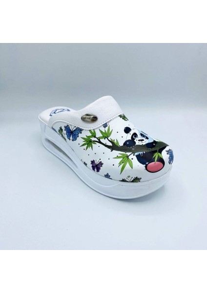 Hipokrat Airmax Sabo Ortopedik Terlik Desenli Kadın