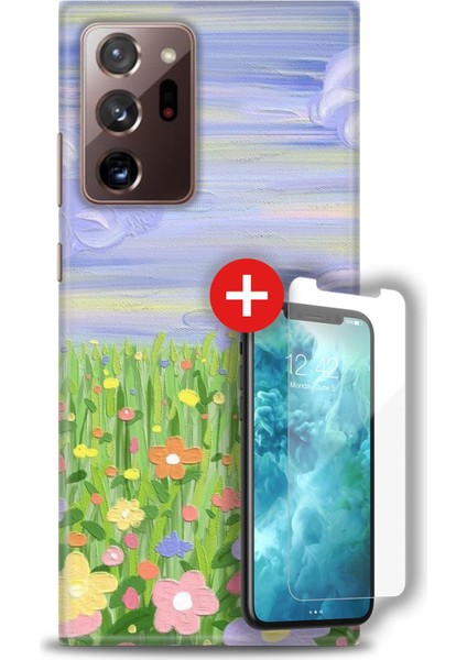 Samsung Galaxy Note 20 Ultra Hd Baskılı Kılıf + Mat Nano Ekran Koruyucu M (1) fiyatları