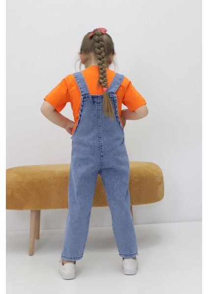 Unisex Çocuk Salopet Tulum Takım fırsatları