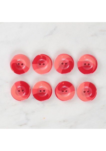 8'li Düğme Kırmızı - 1128 fiyatları