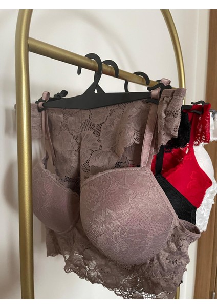 Bralet Ekru Sütyen Takımı