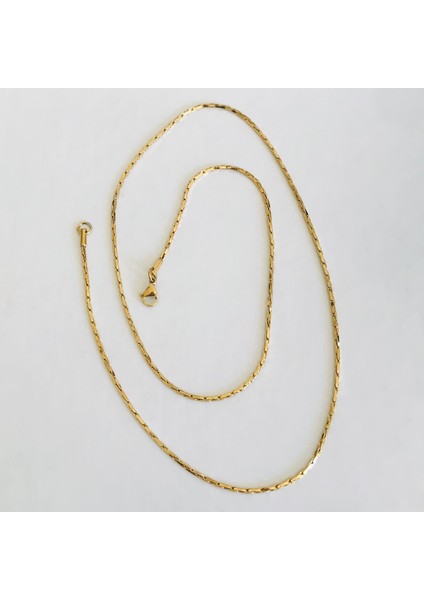 Çelik Halka Zincir Kolye Ince 60 cm fırsatları