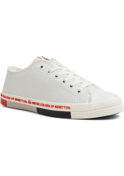 Benetton 30748 Günlük Erkek Spor Ayakkabı-Beyaz