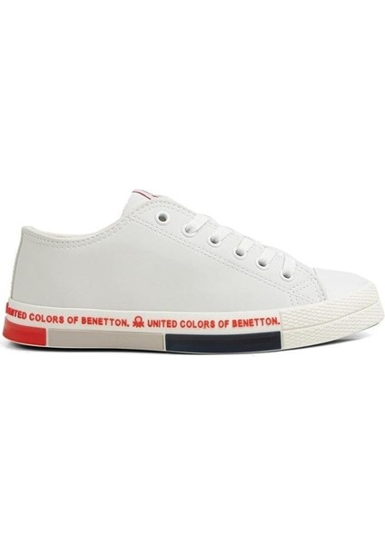 Benetton 30748 Günlük Erkek Spor Ayakkabı-Beyaz