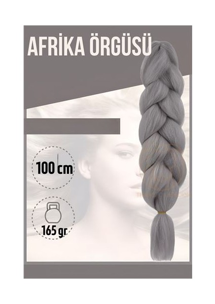 Afrika Örgüsü Rasta 100 cm 165 gr 1094 gri