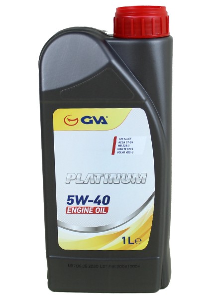 Motor Yağı 5W40 1 Lt Platınum Tam Sentetik Apı Sl/cf