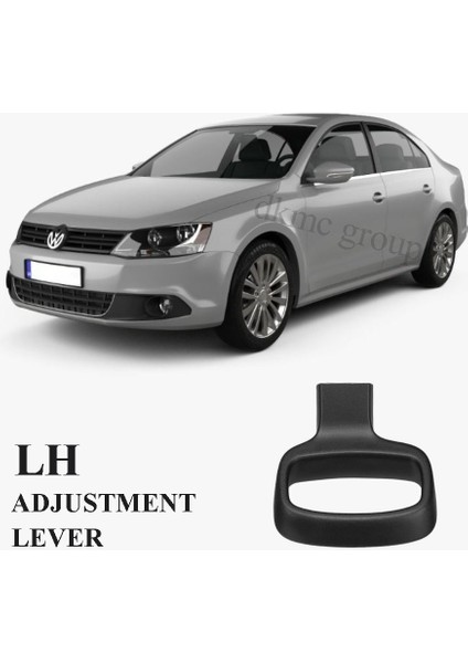 JETTA 2011-2014 MODEL ARASI UYUMLU ÖN SOL SÜRÜCÜ TARAFI KOLTUK KIZAK ÇEKME AYARLAMA KOLU