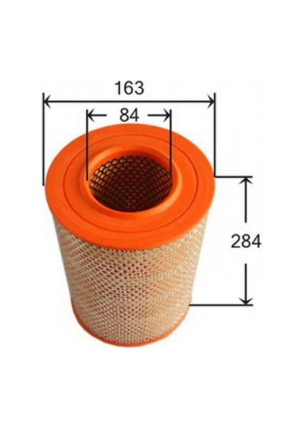 Hava Filtresi Boxer-Jumper-Ducato 94-02 1.9tdı-2.5td-2.0i-2.8d-2.8hdı-2.8tdı-2.8jtd