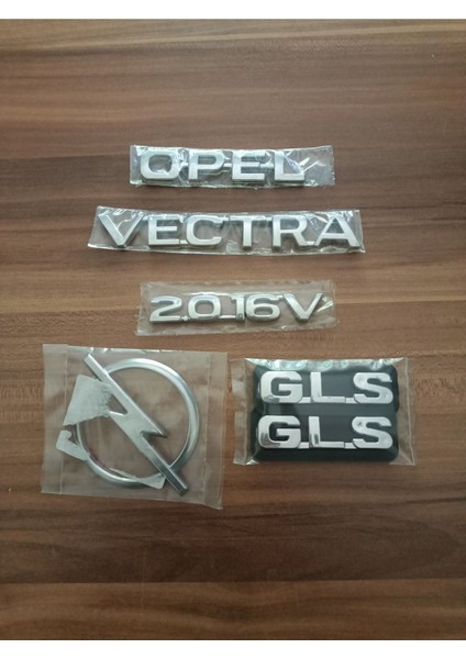 Opel Vectra 2.0 16V Bagaj Yazısı Vectra B Arka Bagaj Arması Gls Kapı Yazısı Gls Yazı Opel Vectra