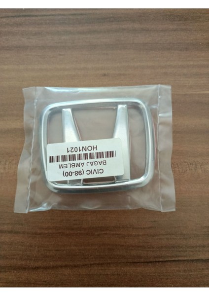 Civic Bagaj Arma 1998 - 2000 Arka Bagaj Arması Honda Civic Arka Arma Logo 1998 - 2000 Amblem