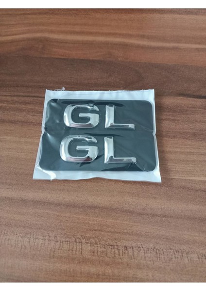 Opel Vectra B - Astra F - Ön Kapı Çıtası "gl" Yazısı 'gl' Yazı 2'li
