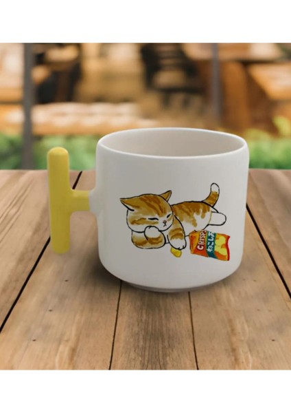 Kedi Cips - T Kulp Kupa