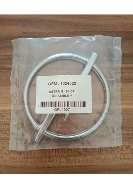 Opel Astra G Ön Panjur Arması 1998-2004 Opel Astra G Ön Arma Astra Ön Amblemi Logo