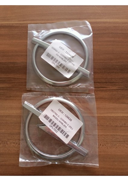 Opel Combo C Ön ve Arka Arma Logo 2002 - 2004 Modeller Arası Uyumlu Combo C Ön Arka Amblem