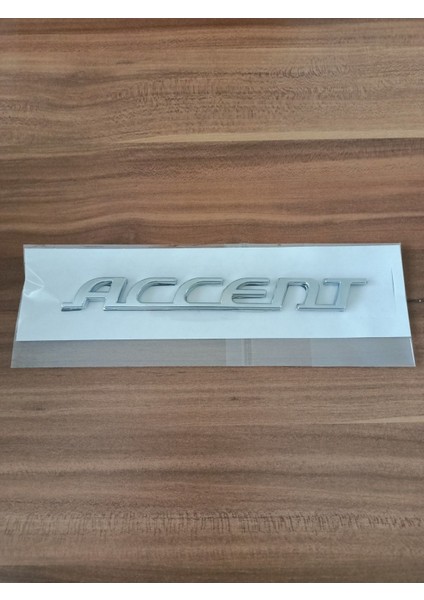Hyundai "accent" Bagaj Yazısı 'accent' Yazı