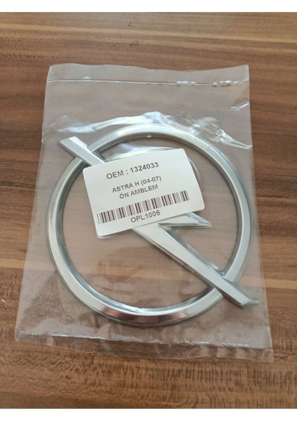 Opel Astra H Ön Arma Logo 2004 - 2007 Modeller Arası Uyumludur Astra H Ön Amblem