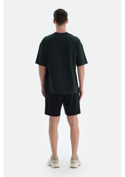 Siyah Erkek Modal Karışımlı Çizgili Şort fiyatları