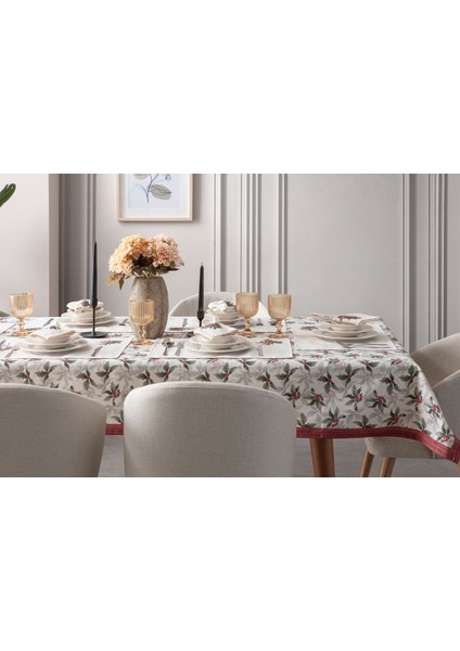 Home Kokina Serisi Salon Yemek Masası Takımı Duck Keten - Masa ÖRTÜSÜ,RUNNER,6AMERIKANSERVIS,6KUMAŞPEÇETE fiyatları