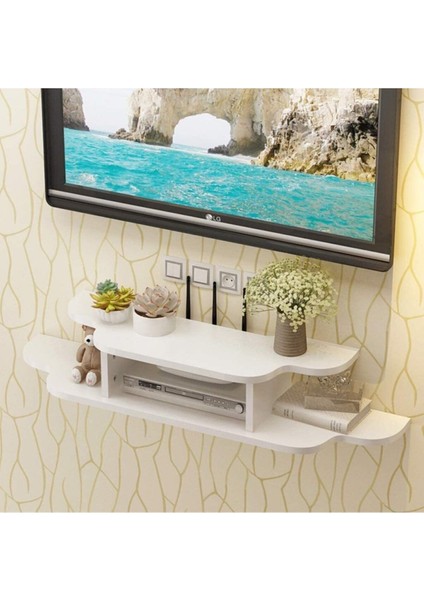 Wonder Tv Duvar Rafı Beyaz fiyatları