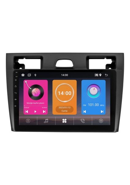Ford Fiesta Android Multimedya Sistemi (2006-2009) 8+128 GB 4K OLED