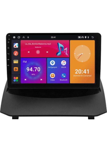 Ford Fiesta Android Multimedya Sistemi (2009-2012) 8+128 GB