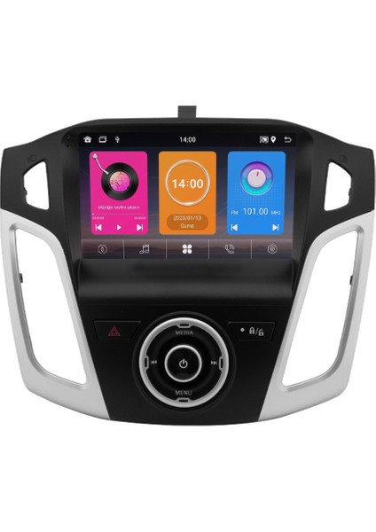 Ford Focus 3,4 Android Multimedya Sistemi (2012-2019) 8+128 GB 4K OLED