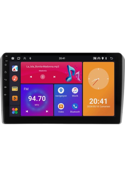 Ford Fiesta Android Multimedya Sistemi (2006-2009) 8+128 GB