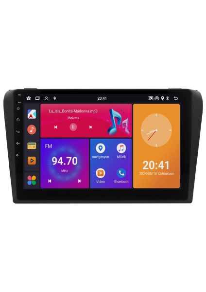Mazda 3 Android Multimedya Sistemi (2004-2009) NV8128