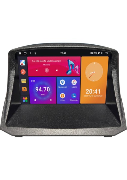 Ford Fiesta Android Multimedya Sistemi (2013-2017) 8+128 GB