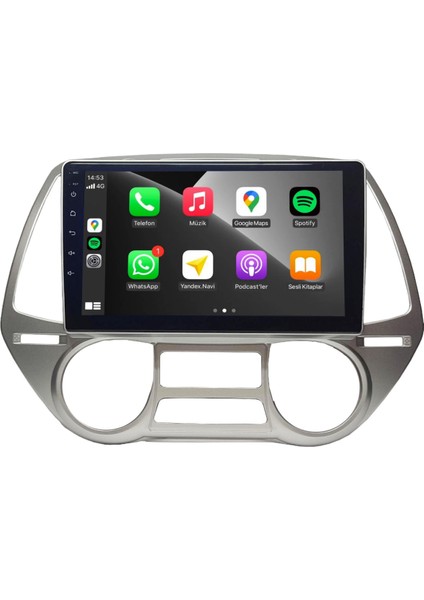 Hyundai I20 2009-2011 8+128 GB Android Multimedya Sistemi