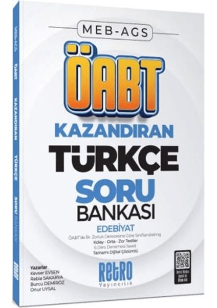 Meb Ags Türkçe Öğretmenliği Edebiyat Soru Bankası