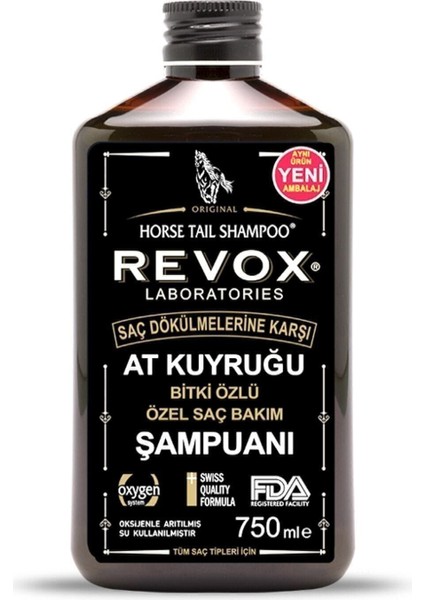 Lucky Kozmetik At Kuyruğu Bitki Özlü Saç Bakım Şampuanı 750 ml