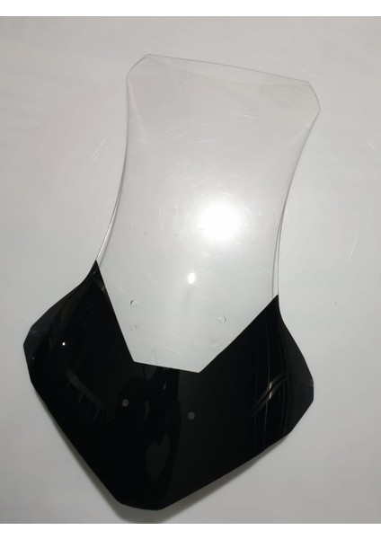 Rks Freccia 150 Siperlik Ön Cam Alt Siyah 2022-2025 Model 75CM Şeffaf Renkli 4mm Uzun Cam modelleri