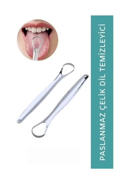 Paslanmaz Çelik Dil Temizleyici