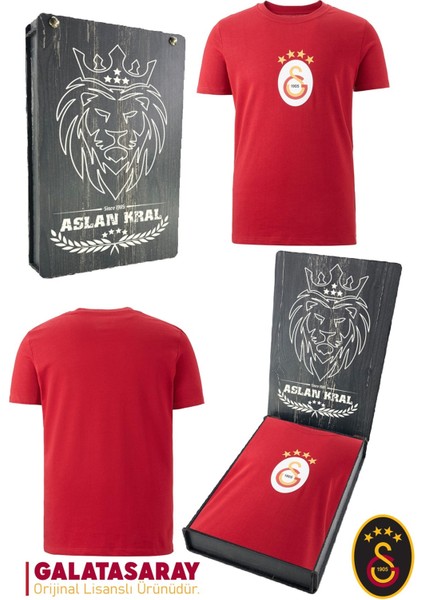 Orijinal Lisanslı Arma T-Shirt Hediyelik Ahşap Kutulu