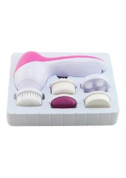 5 In 1 Pilli Yüz Temizleme,masaj ve Peeling Fırça Seti fırsatları