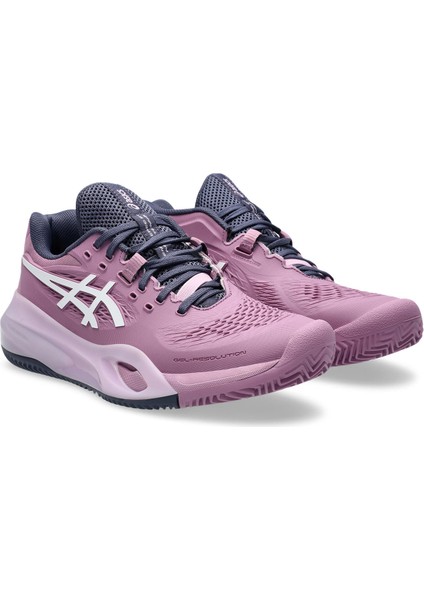 Gel-Resolution x Clay Kadın Bordo Tenis Ayakkabısı 1042A277-500