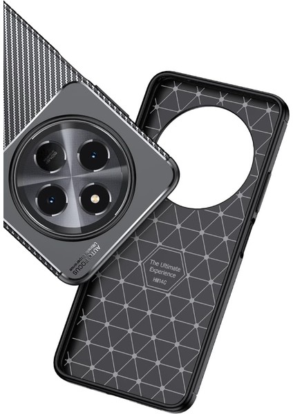 Tecno Spark 30C Uyumlu Kılıf Karbon Görünümlü Kamera Koruyculu Mat Kaymaz Slikon Kapak fiyatları