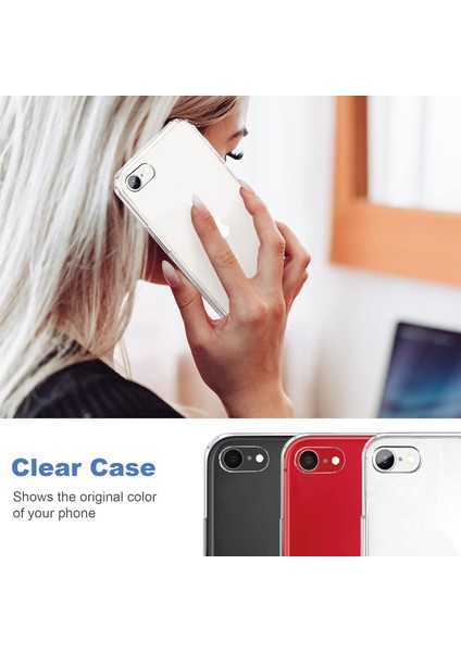 Iphone 16E Uyumlu Kılıf Kamera Korumalı Şeffaf Ultra Ince Yumuşak Süper Slikon Kapak indirimleri