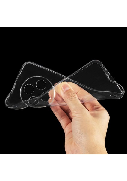 Tecno Spark 30C Uyumlu Kılıf Kamera Korumalı Şeffaf Ultra Ince Yumuşak Süper Slikon Kapak
