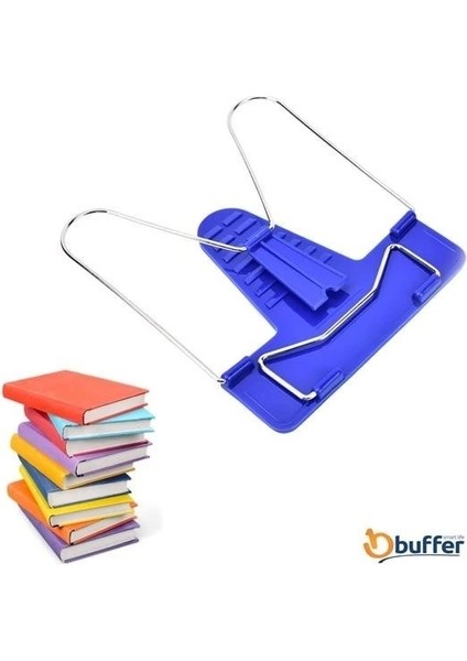 Buffer® Portatif Ayarlanabilir Metal Kitap Okuma Standı Aparatı Aleti