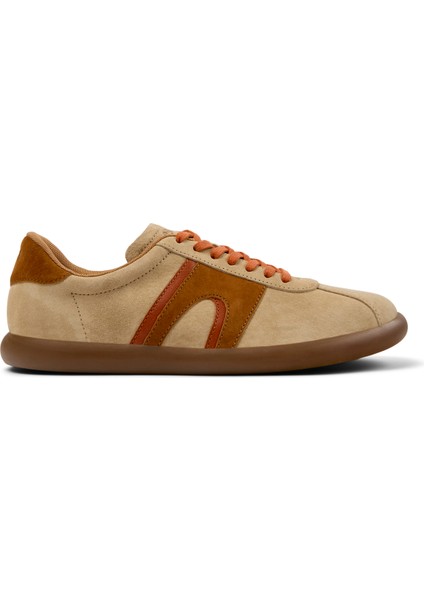 Deri Bej Erkek Günlük Ayakkabı Tws