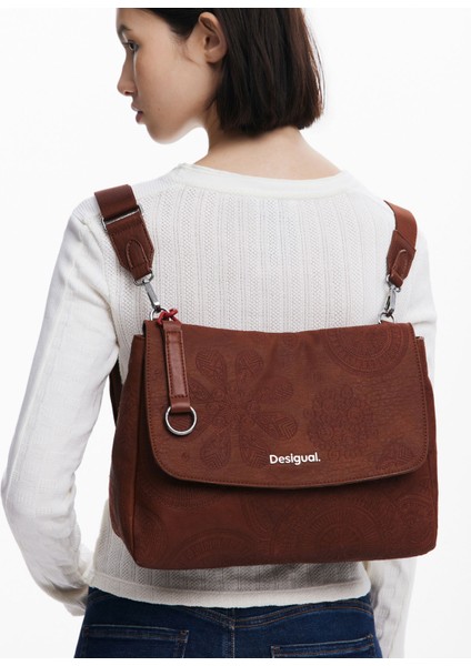 Kahve Kadın Çapraz Çanta Bag_dejavu Posadas