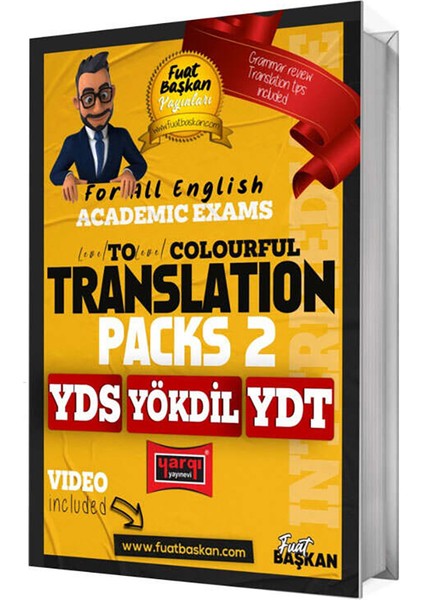 2023 Tüm Ingilizce Akademik Sınavlar Için Çeviri Fasikülleri Gramer Özeti Çeviri Ipuçları Translation Packs 2 (Intermadiate)