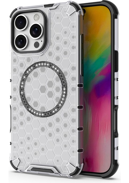 IPhone 11 Pro Max Manyetik Şeffaf Düşmeye Dayanıklı Telefon Kılıfı (Yurt Dışından)