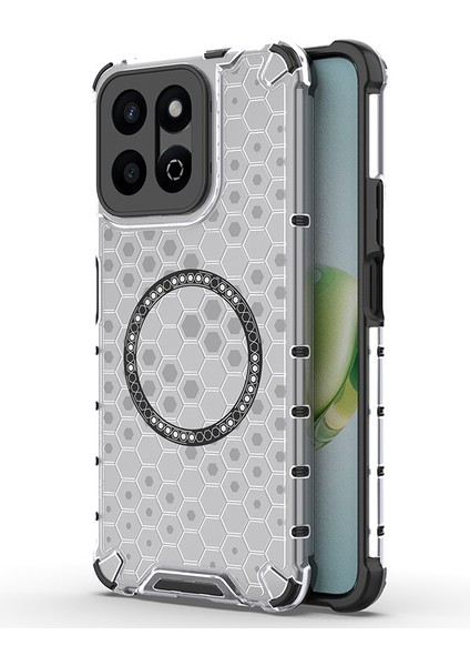 Huawei Honor X7C Manyetik Şeffaf Düşmeye Dayanıklı Telefon Kılıfı (Yurt Dışından) fiyatları