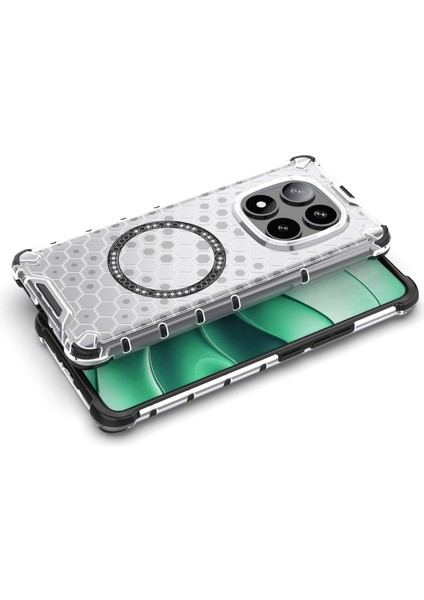 Xiaomi 14 Manyetik Şeffaf Düşmeye Dayanıklı Telefon Kılıfı (Yurt Dışından) fırsatları