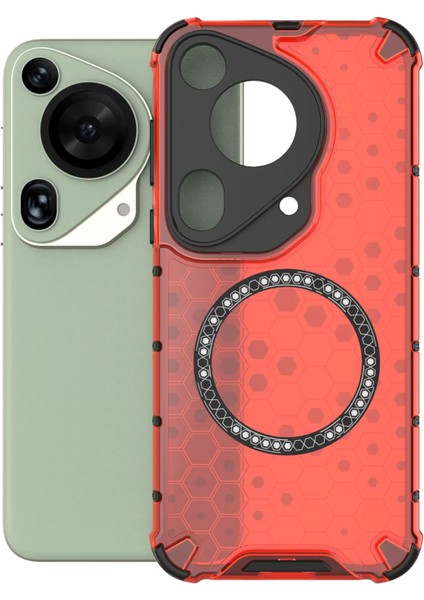 Huawei Pura 70 Ultra Manyetik Şeffaf Düşmeye Dayanıklı Telefon Kılıfı (Yurt Dışından)